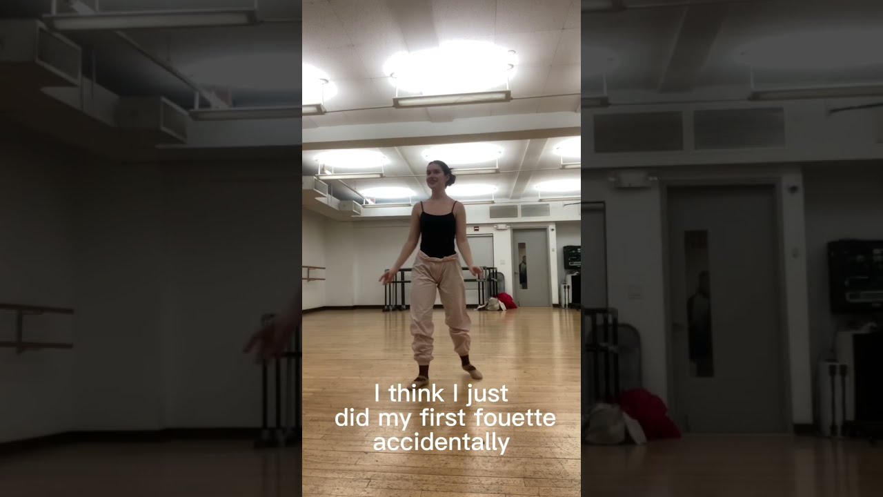  My FIRST Fouett CAUGHT ON CAMERA Fouette Ballet