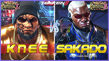 T8 ▰ KNEE (Fahkumram) Vs SAKADO (Raven) ▰ Tekken 8 High Level Gameplay