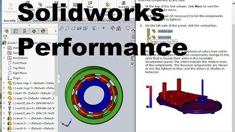 Easy way to speed up solidworks performance..