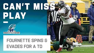Leonard Fournette Busts Some Moves to Get in the End Zone