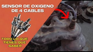 CÓMO PROBAR SENSOR DE OXIGENO DE 4 CABLES CON MULTIMETRO