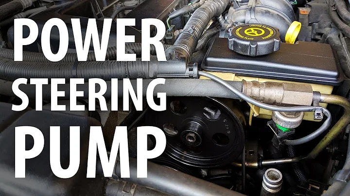 How to: Replace power steering pump and flush PS fluid (Ford, Duratec HE, Mondeo)