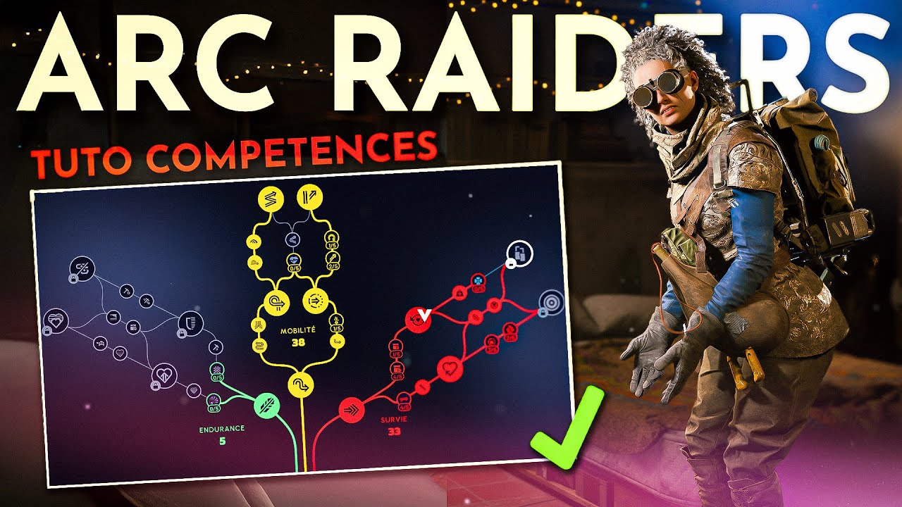 Tuto ARC Raiders : L'Ultime Guide des Compétences