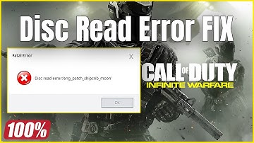 Fixing CALL OF DUTY: INFINITY WARFARE Disc Read Error & eng_patch_shipcrib_moon Glitch (2023)
