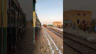 The Most Satisfying Train Crossing Ever ❤️ Tezgam Express Pickup