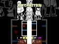 Underatale au 初見の対応力の 違い 【UNDERTALE AU】【あるある】【ゆっくり】#shorts #アンダーテール #undertale #ゆっくり