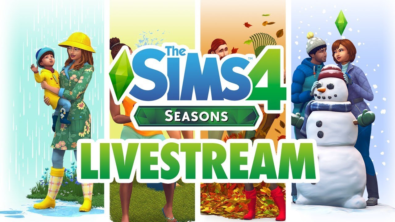 THE SIMS 4 SEASONS GAMEPLAY | Facebook Gaming Livestream