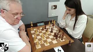 A. Nikonov (1653) vs M. Zhekova (1000). Chess Fight Night. CFN. Rapid