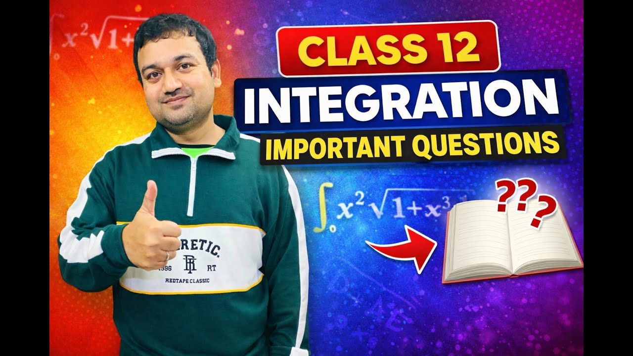 INTEGRATION IMP QUES #7,Class 12 Maths Important Questions