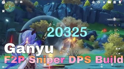 Ganyu F2P Build - Genshin Impact - Wanderer