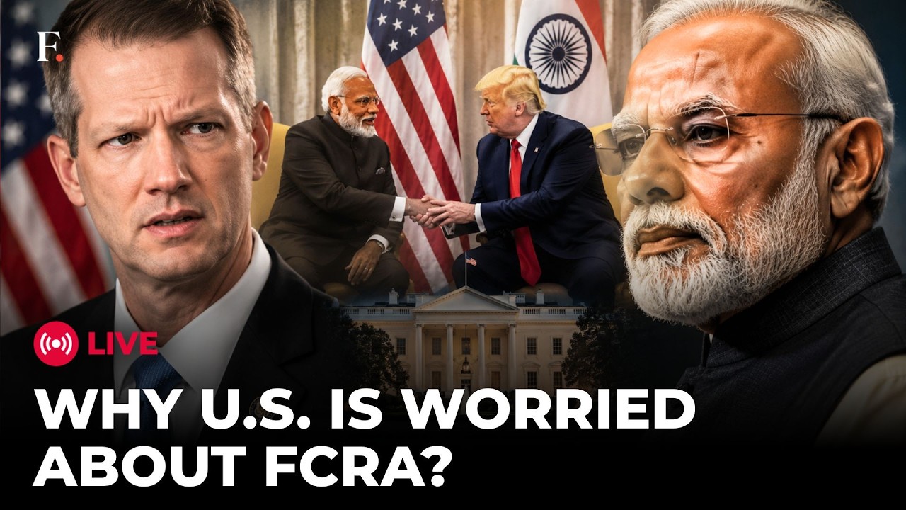 FCRA Bill LIVE: Trump's Congressman Moore Warns India's FCRA Bill Could Damage US Ties | Amit Shah thumbnail