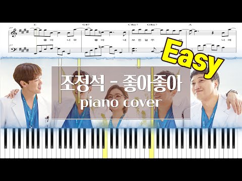 I Like You (좋아좋아) (슬기로운 의사생활 시즌2 OST) (Easy Version) - CHO JUNG SEOK (조정석)