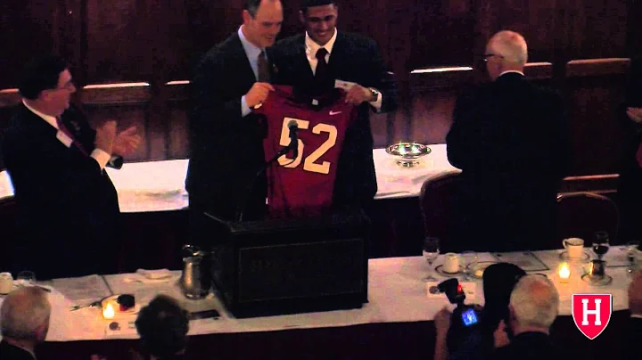 Joshua Boyd Named 140th Captain of Harvard Football