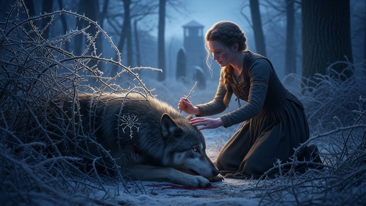 Ela salvou um lobo preso no espinheiro — e sem querer tocou o herdeiro proibido do trono.