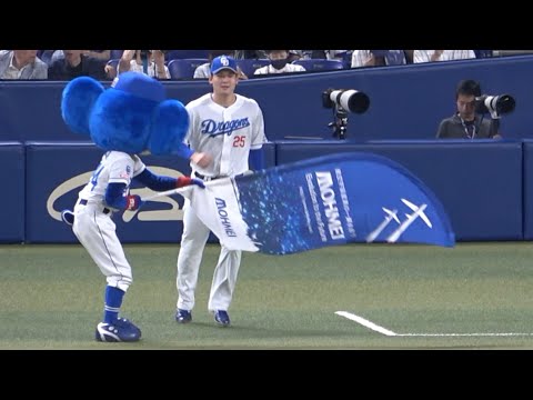 ドアラにしっかり送り出されたい久々スタメンの石川昂弥！ (2023/06/18)