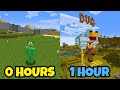 I gave my Minecraft Server 1 HOUR to Build ANYTHING ...