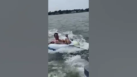 Good times #boat #water #floating #goodtimes