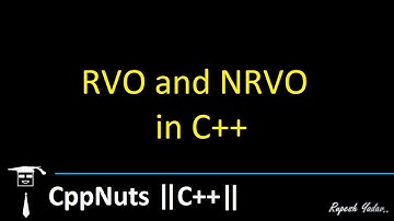 What Is RVO And NRVO | Copy Elision In C++?