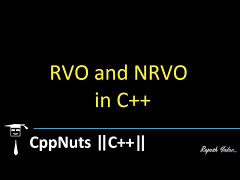 What Is RVO And NRVO | Copy Elision In C++?