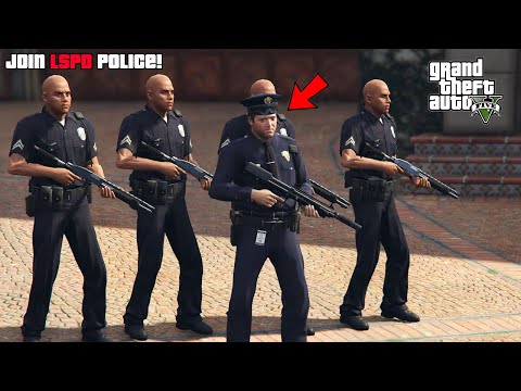 GTA 5 - How To Join the Police! STORY MODE OFFLINE