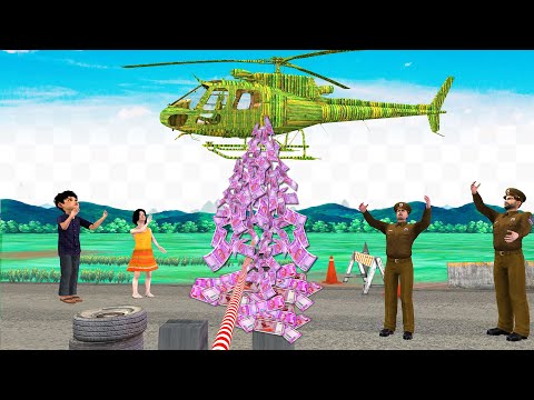Bamboo RC Helicopter Hindi Moral Stories Hindi Kahani Bedtime Stories Hindi Stories Funny Comedy