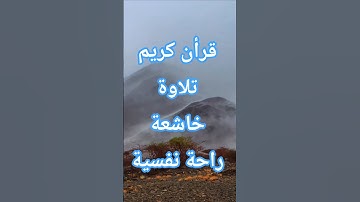 تلاوة خاشعة بصوت جميل جدا ومؤثر #قران_كريم #قرآن #elmulquranعلم