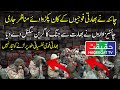 Indian Army is Holding Ears in Front of Chinese Army During Galwan Clash