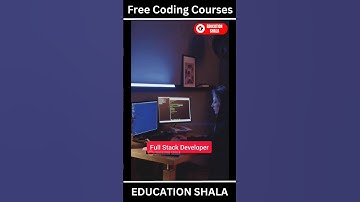 😱 Free Courses Full Stack Developer | Free Certificate | #shorts #shortsvideo #youtubeshorts