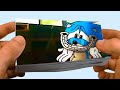 Sonic the hedgehog movie  meow  flipbook shorts version