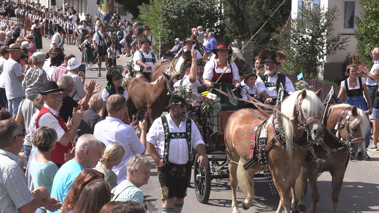 100 Jahre Trachtenfest Wertach Festumzug