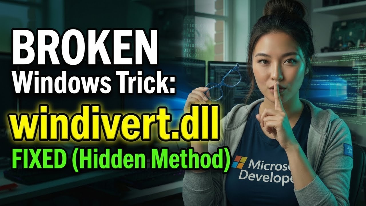 Windivert Example Fix windivert.dll and VPN Connection Errors! - YouTube