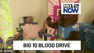 Talking Big 10 B1G10 Blood Drive