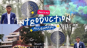 Self Introduction | English Course Assignment | IPB University
