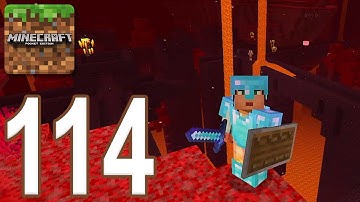 Minecraft Pocket Survival - Gameplay Walkthrough Part 114 - Nether Castle (iOS, Android)