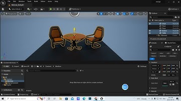 Unreal Engine 5 Chinese tutorial: merge meshes .初学者虚幻5中文教程：合并网格体