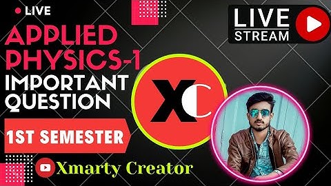 Applied Physics-1 Most Vvi Questions || For 1st Semester Group A Students || Applied Physics Vvi