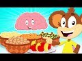 Candy For The Brain | Monkey Rhymes | Cartoon Videos For Children by Kids Baby Club