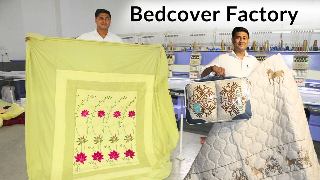 8 Piece Premium Bedcover Set Manufacturer | Bedsheet Wholesale Market Cotton bedsheet  #bedsheetset