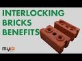 Interlocking bricks benefit  myib compressed interlocking bricks