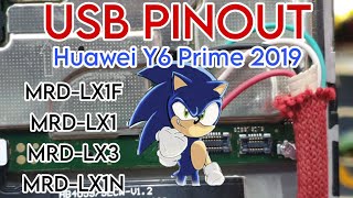 USB Pinout Huawei Y6 Prime MRD-LX1F, MRD-LX1, MRD-LX3, MRD-LX1N 100% Work Tested This Video
