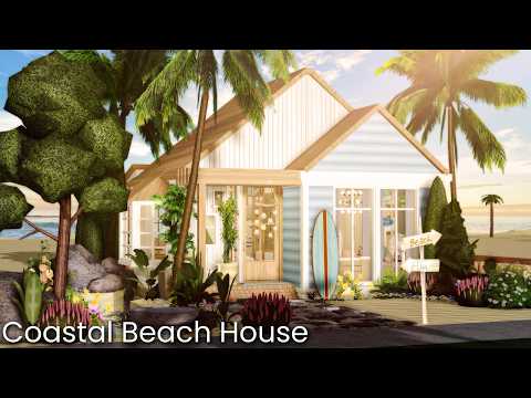 Bloxburg: Coastal Beach House | Roblox | Speedbuild