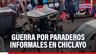 Caos En Chiclayo Por Paraderos Informales Transportistas Exigen Mayor Fiscalización