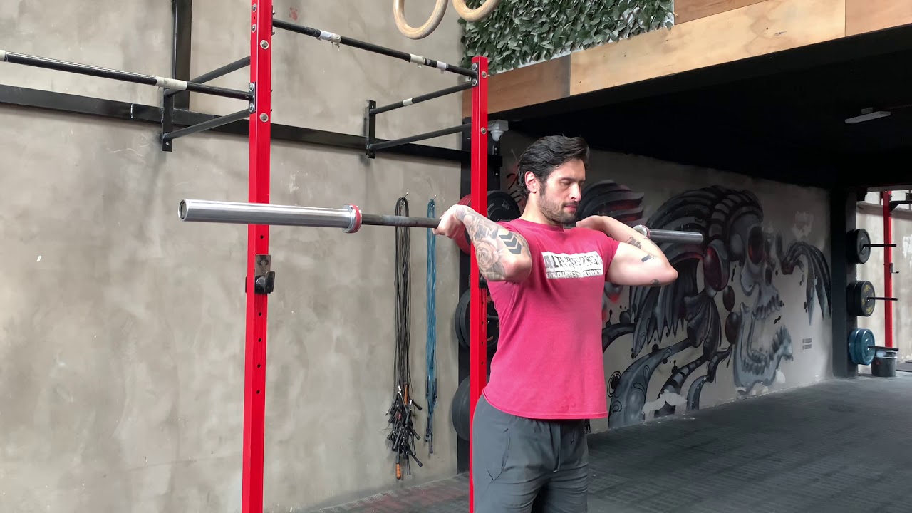Back Rack Elbow Rotations YouTube