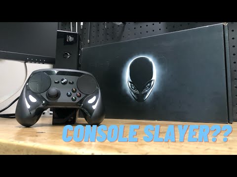 Alienware Steam Machine Review! Is Steam OS  still around??