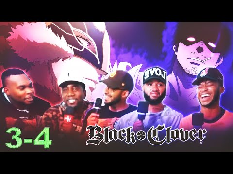 Captain Yami! Black Clover Ep 3 & 4 REACTION!