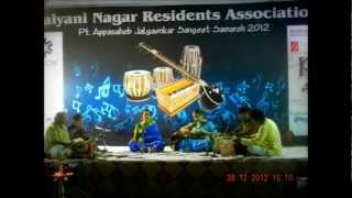 Gowri ~ Savithri : Hindustani ~ Carnatic Classical Jugalbandhi Raag Puryadanashri.wmv