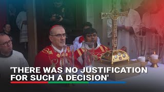 Israeli Police Block Catholic Cardinal From Jerusalems Holy Sepulchre On Palm Sunday Abs-Cbn News