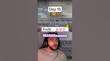 Day 15 | 🔓 Opening a case a day until we get a ✨ gold ✨!