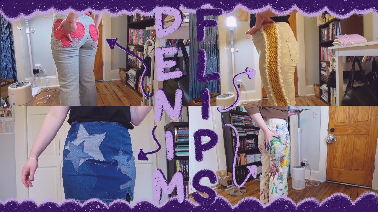 Нашла новое применение куче обрезков джинсовой ткани | Пробую новые хобби, эпизод 6