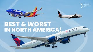 The Best & Worst of USA Airlines by customer choice